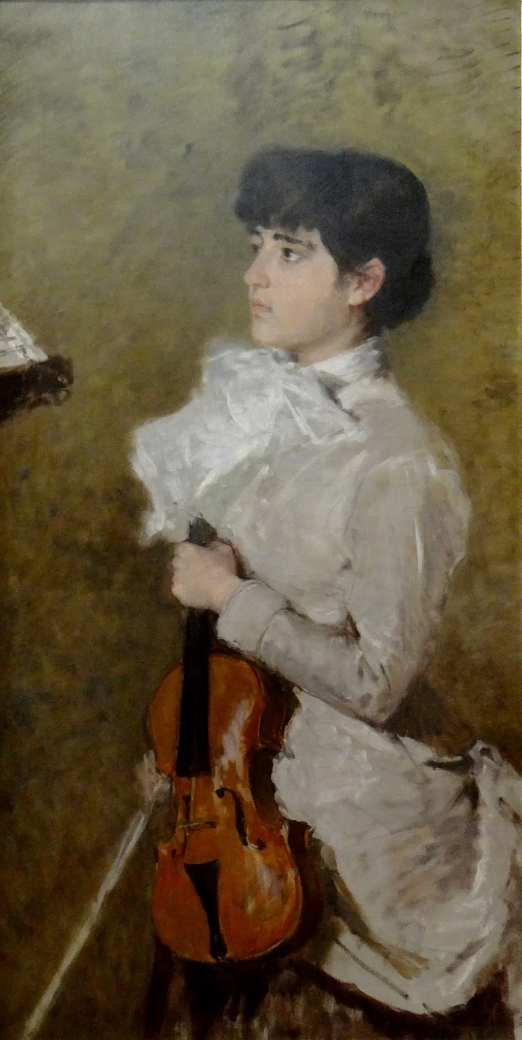 Ritratto di donna con violino
